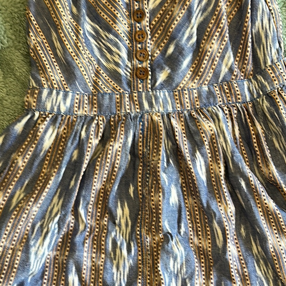 Ecote Blue and Yellow Striped‎ Garment - Picture 6 of 9